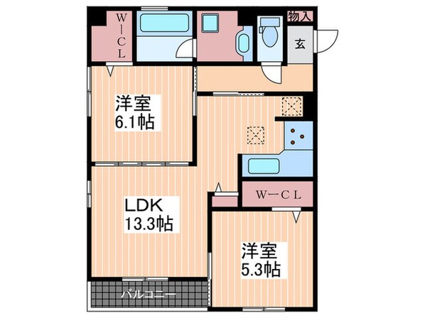 リブロンの物件間取画像